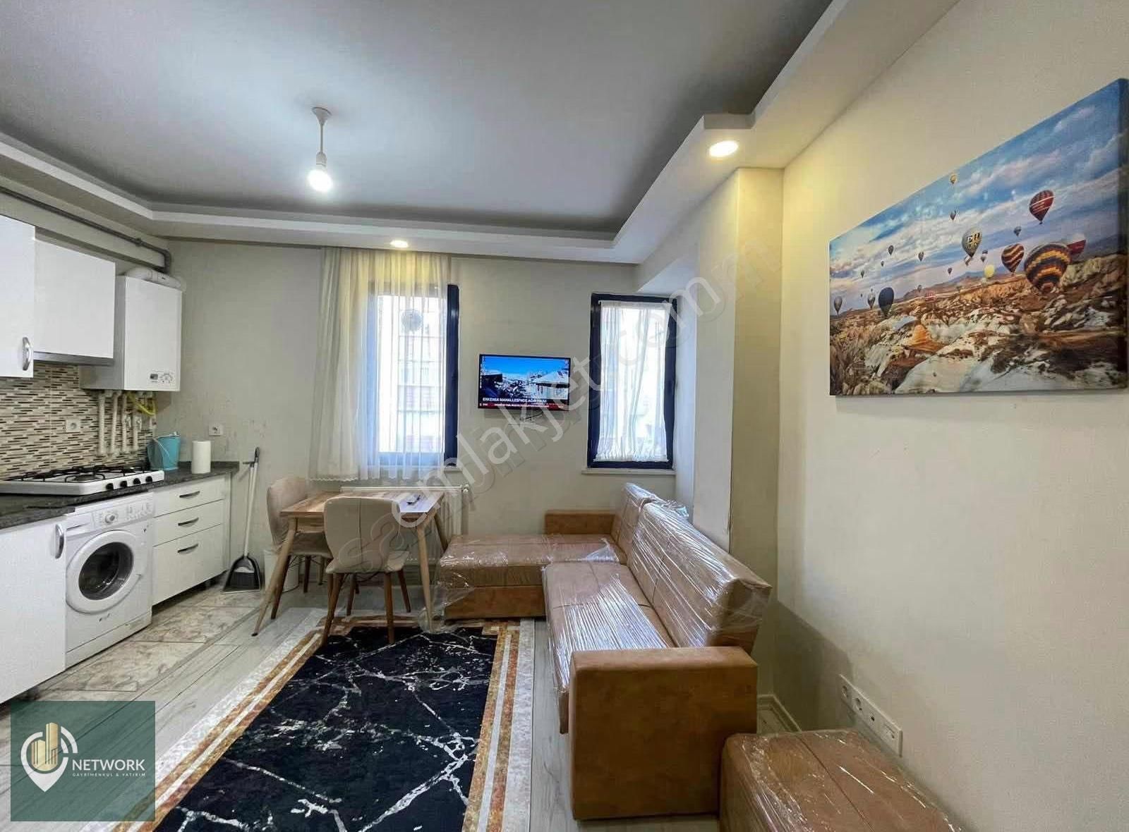 Ana Cadde Üzerinde Geniş Kullanıma Sahip Arakat 1+1 Daire - Görsel 10