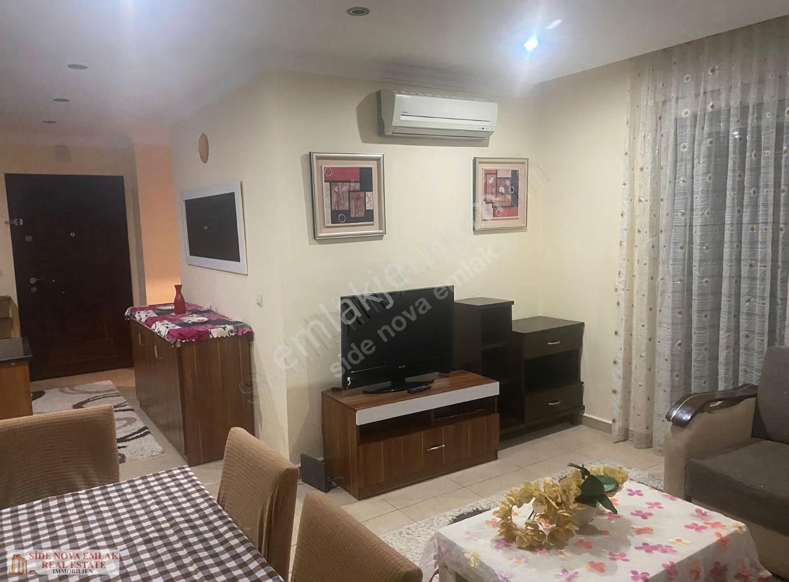 Manavgat Side'de 1. Kat Full Eşyalı Kiralık Daire - Görsel 3