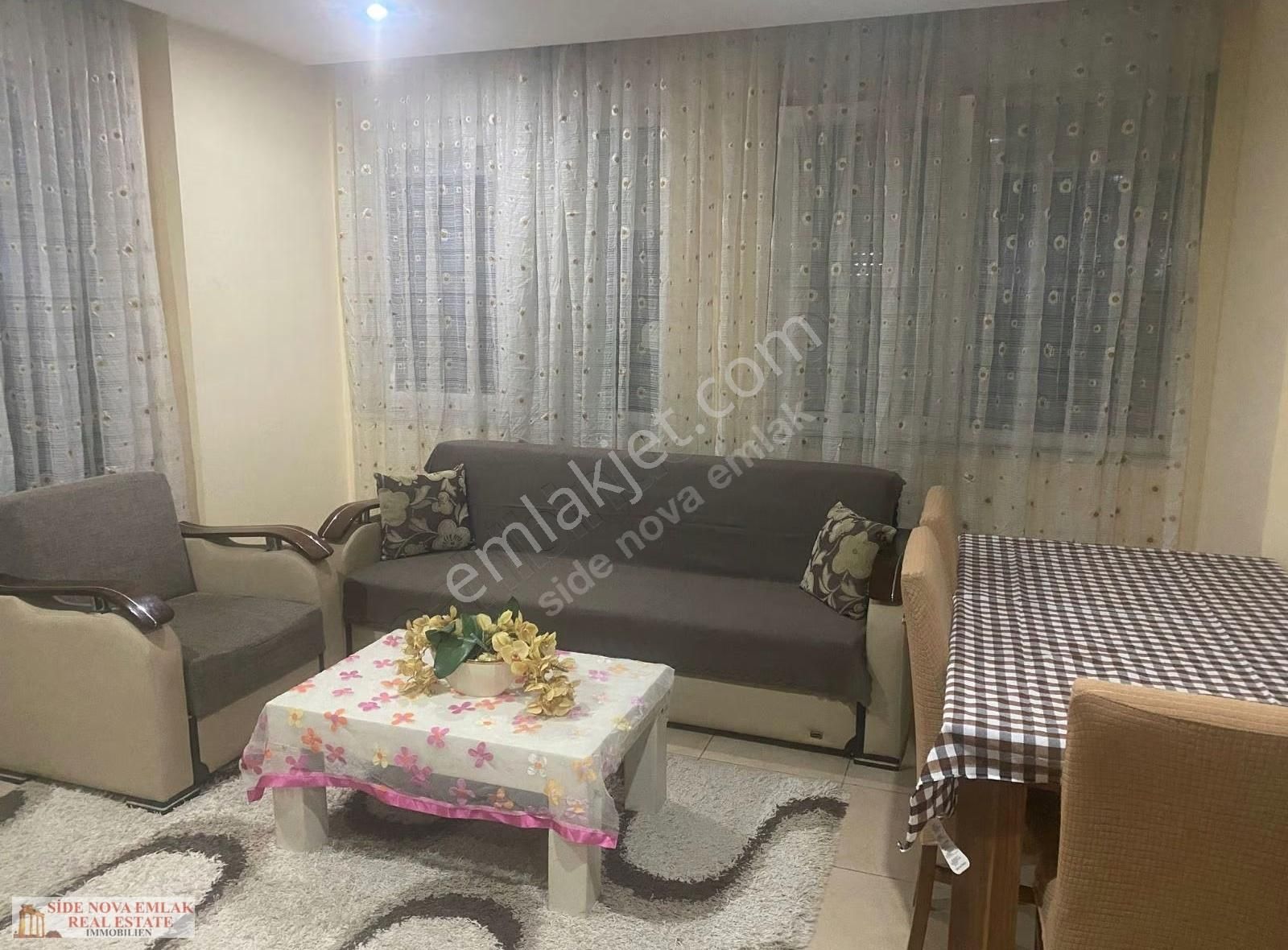 Manavgat Side'de 1. Kat Full Eşyalı Kiralık Daire - Görsel 15