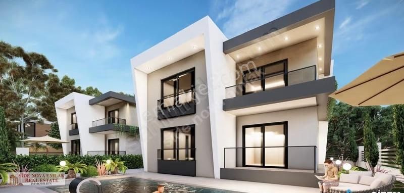 Manavgat Hatiplar Mahallesi Satılık 7+1 Villa - Görsel 4