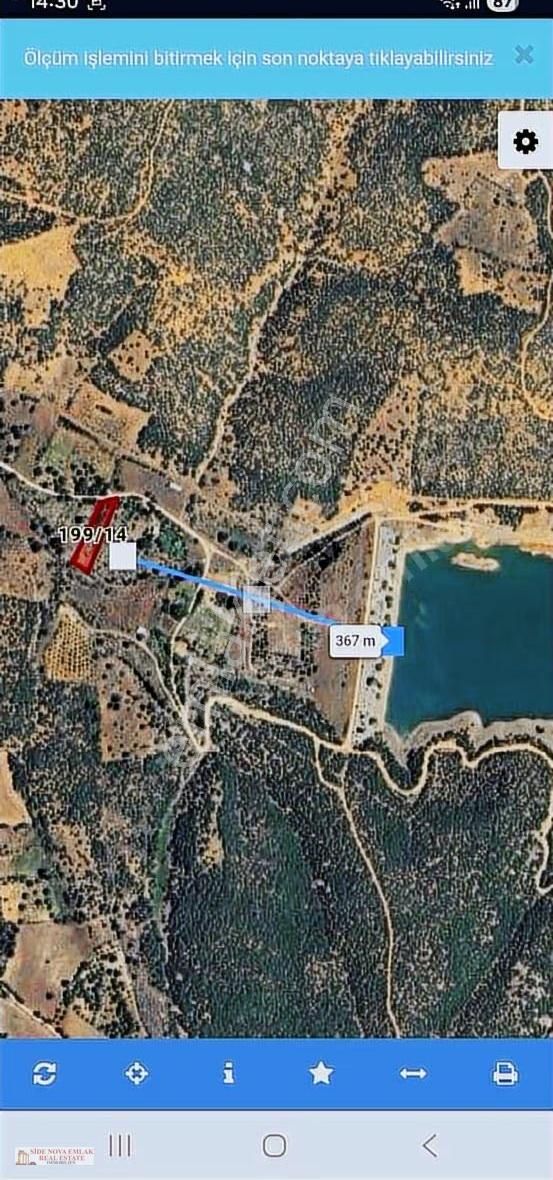 Müstakil Üzümlü De Eşsiz Tek Tapu 2 Dönüm Ev Ve Cevız Bahçesi - Görsel 9