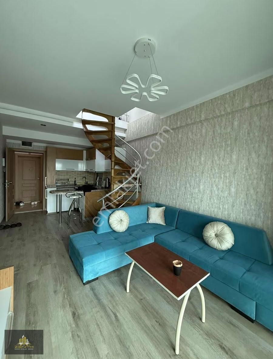 Stüdyo Palace'da 1+1 Full Eşyalı Teraslı Kiralık Stüdyo Daire - Görsel 8