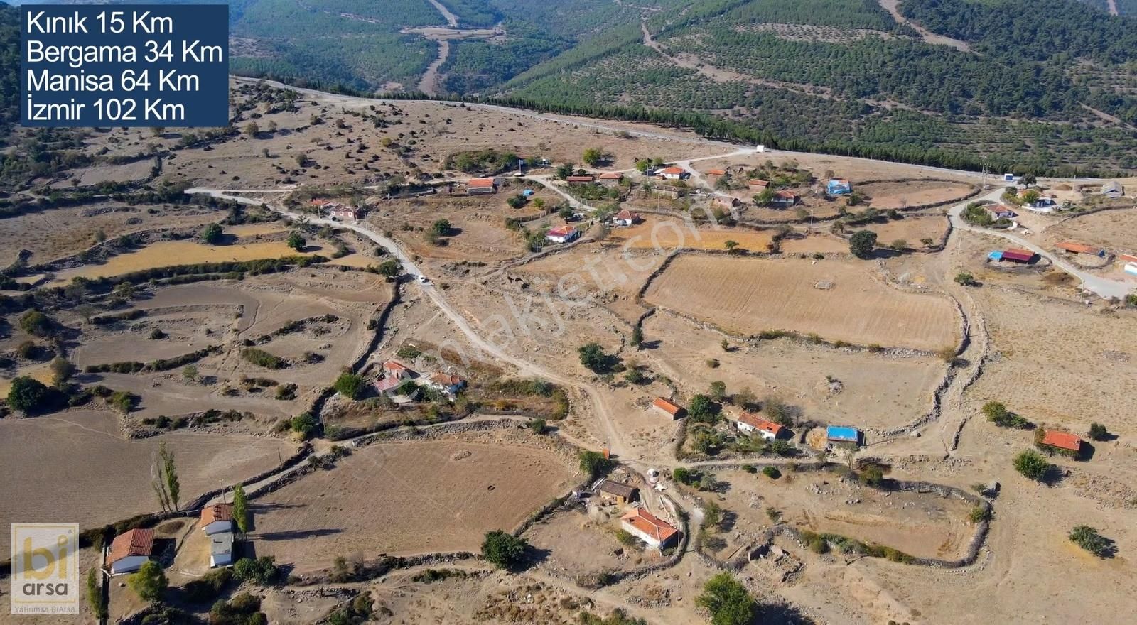 Taş Yapı ! İzmir'de!500m² Dikili Sahiline 1saat!bergamaya 30dk! - Görsel 11