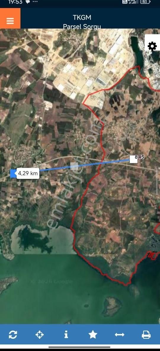 İzmir Yoluna 350 Metre Mesafede 6.000 M² - Görsel 2