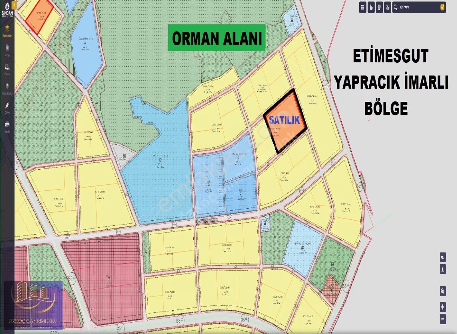 Yenipeçenek'te 16 Kat İmarlı 2.8 Emsal 180 M² Arsa Fırsatı