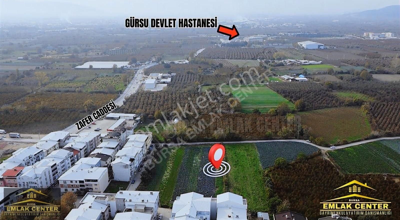 Gürsu Merkezde İmara Sınır Tarla - Görsel 4