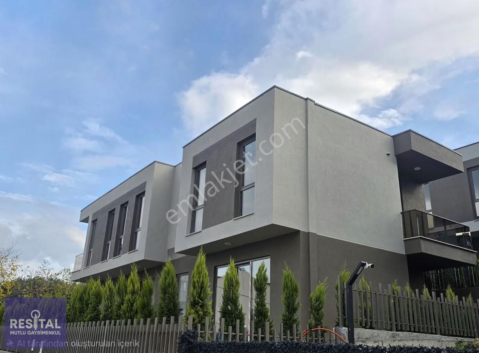 Rs Mutlu Kayapa Da Müstakil 4,5+1 Geniş Bahçeli Sıfır Lüks Villa - Görsel 32