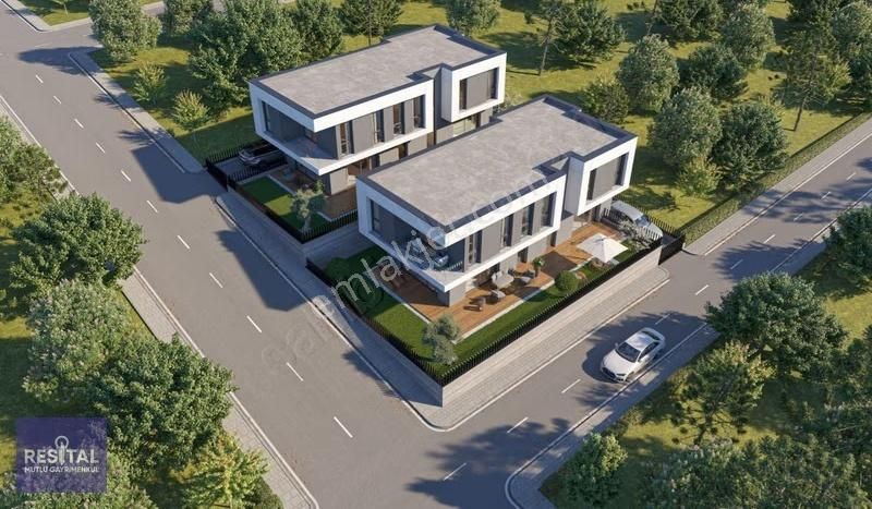 Rs Mutlu Kayapa Da Müstakil 4,5+1 Geniş Bahçeli Sıfır Lüks Villa - Görsel 7