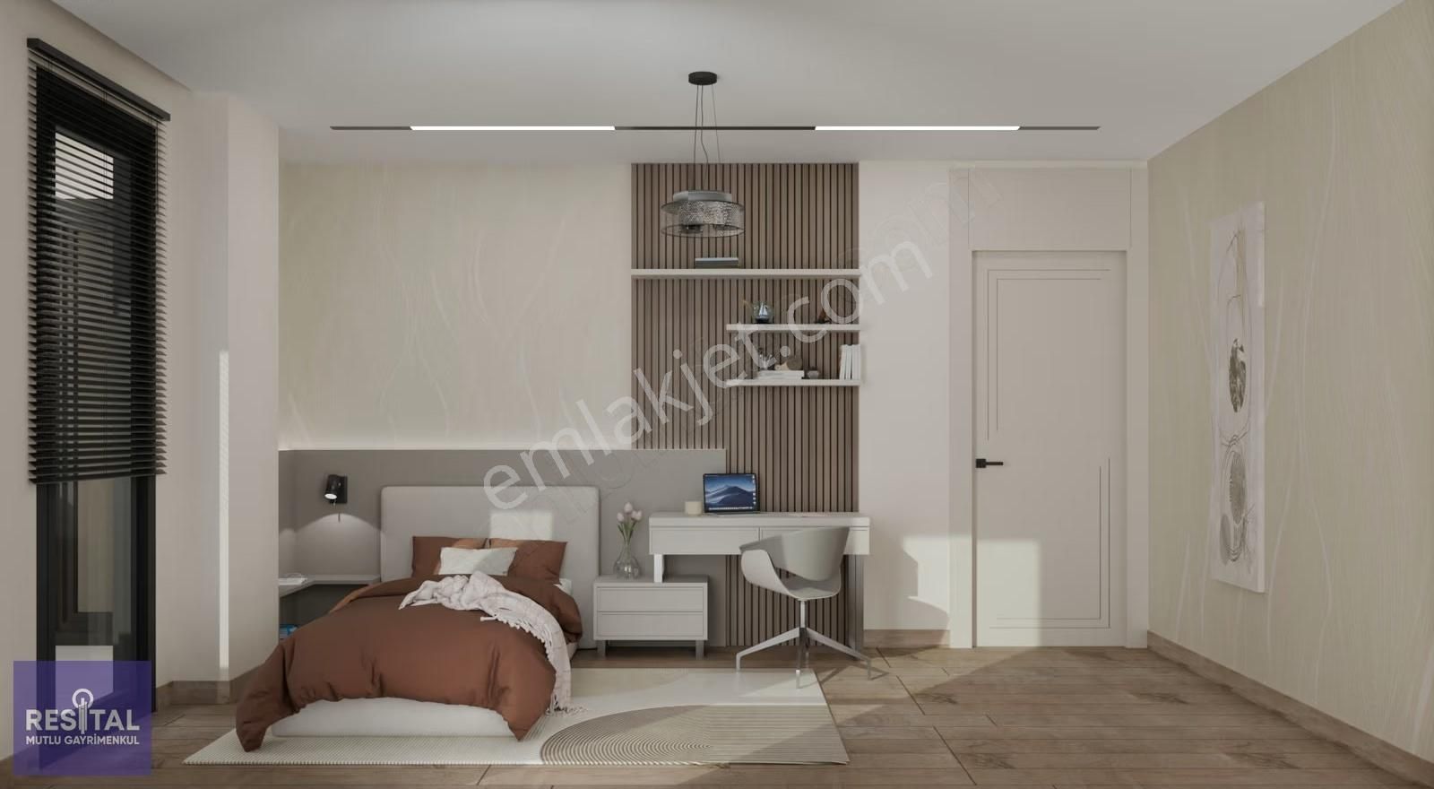 Rs Mutlu Kayapa Da 4.5+1 Satılık Geniş Bahçeli Sıfır Lüks Villa - Görsel 11