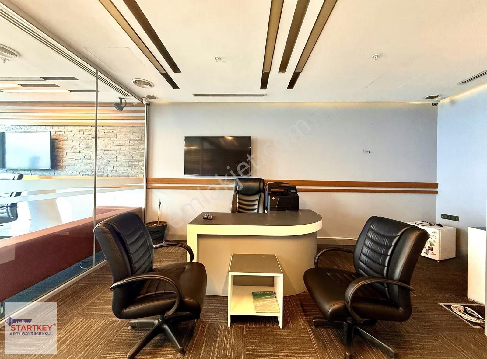 Folkart Towersta Eşyalı Kiralık 2+1 Ofis - Görsel 3