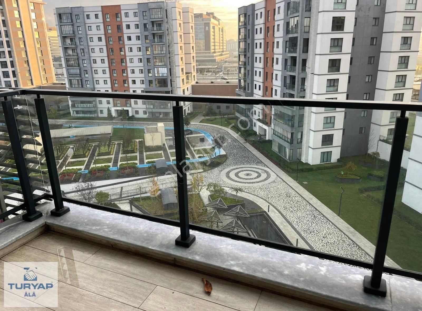 Başakşehir Fuzul Avrasya Konutların Da Kiralık 1+1 Peyzaj Cephe - Görsel 20