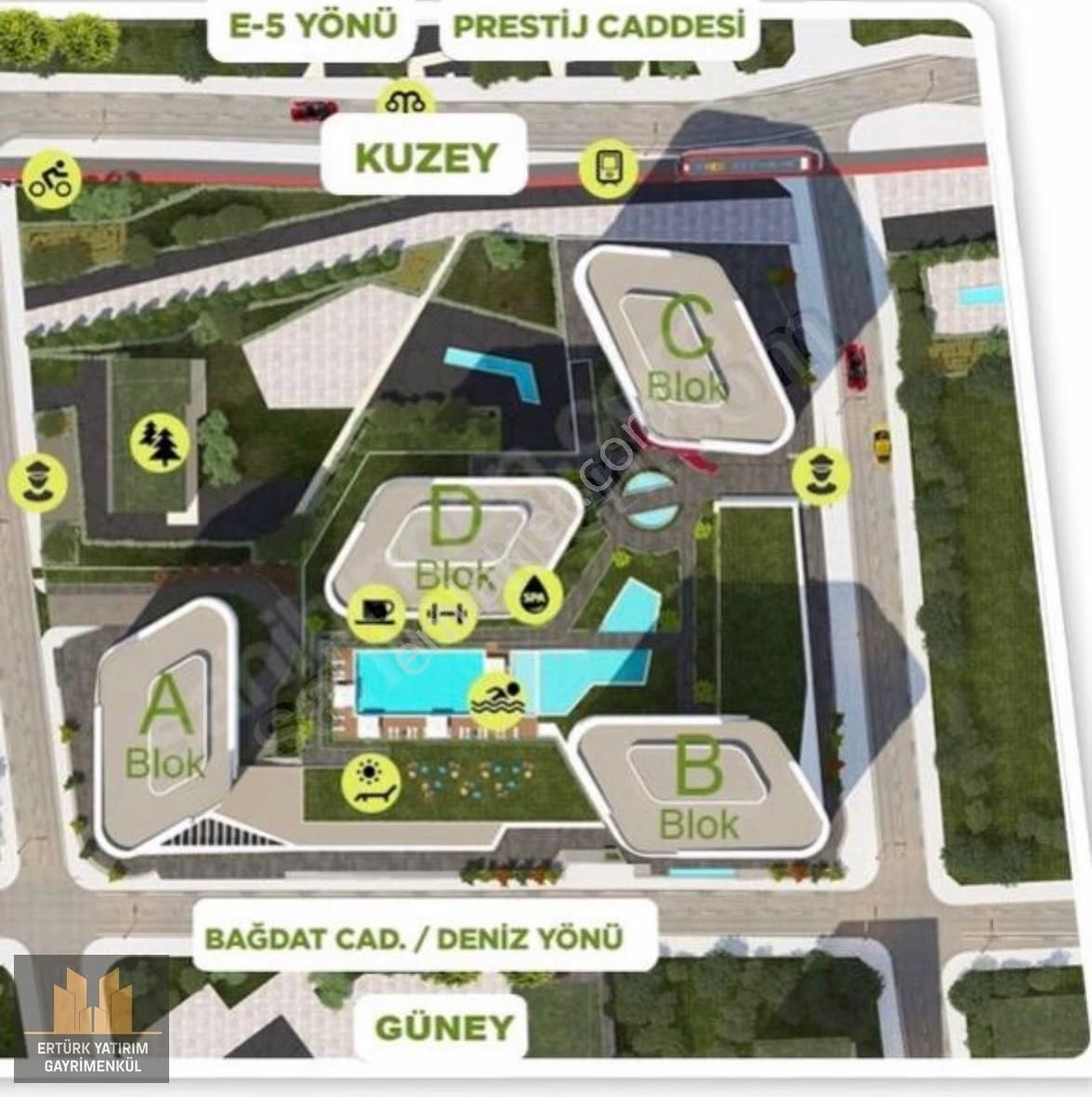 Kadıköy Fikirtepe Up Life'da Yatırımlık 1+1 Daire - Görsel 4