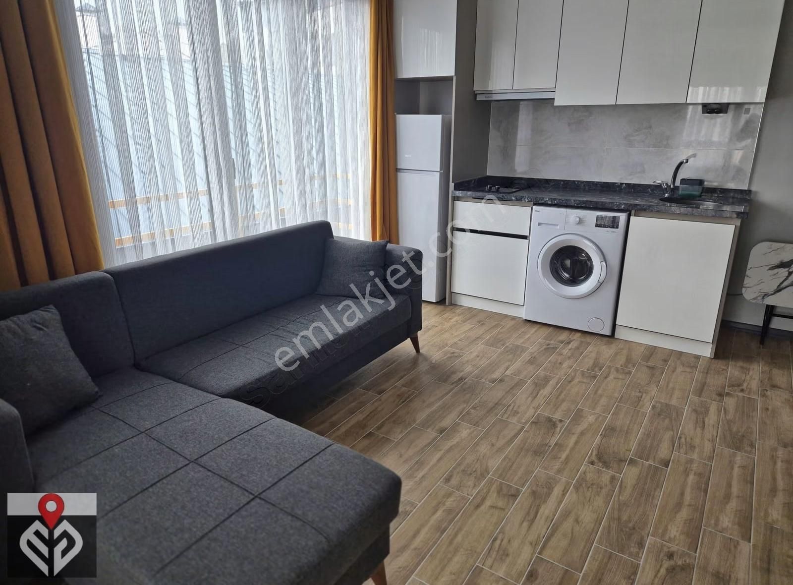 Vamos Akademi Yakını 1+1 Eşyalı Her Şey Dahil Üst Kat Daire