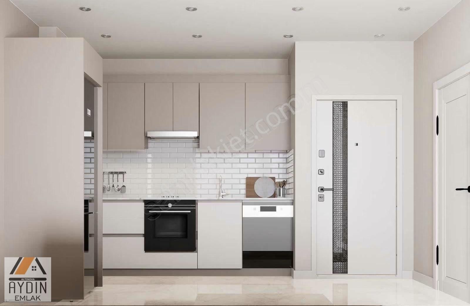 Yalova Altınova'da Havuzlu Sitede Satılık Bahçe Katı 1+1 Daire - Görsel 8