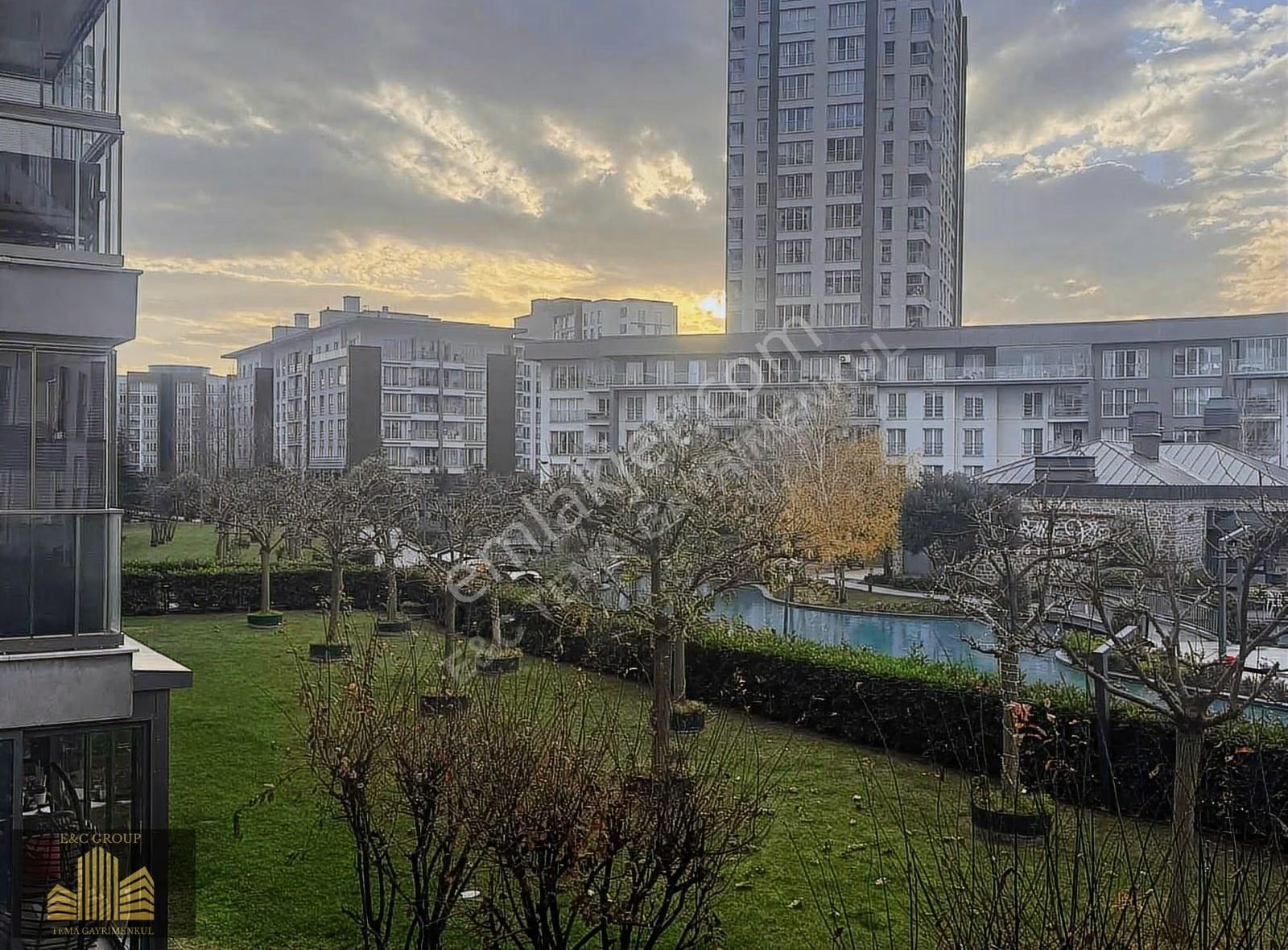E&c Tema İstanbul'1,de Kiralık Bahçekatı 4+1 202 M2 Boşş Daire - Görsel 4
