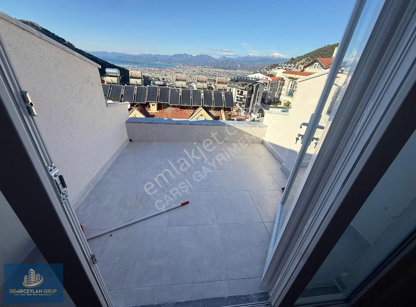 Fethiye Taşyaka'da Manzaralı 3+1 Çatı Dubleks - Görsel 8