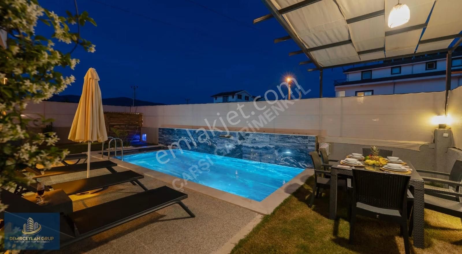 Fethiye Çalıca'da Eşyalı, Müstakil Havuzlu Villa - Görsel 3