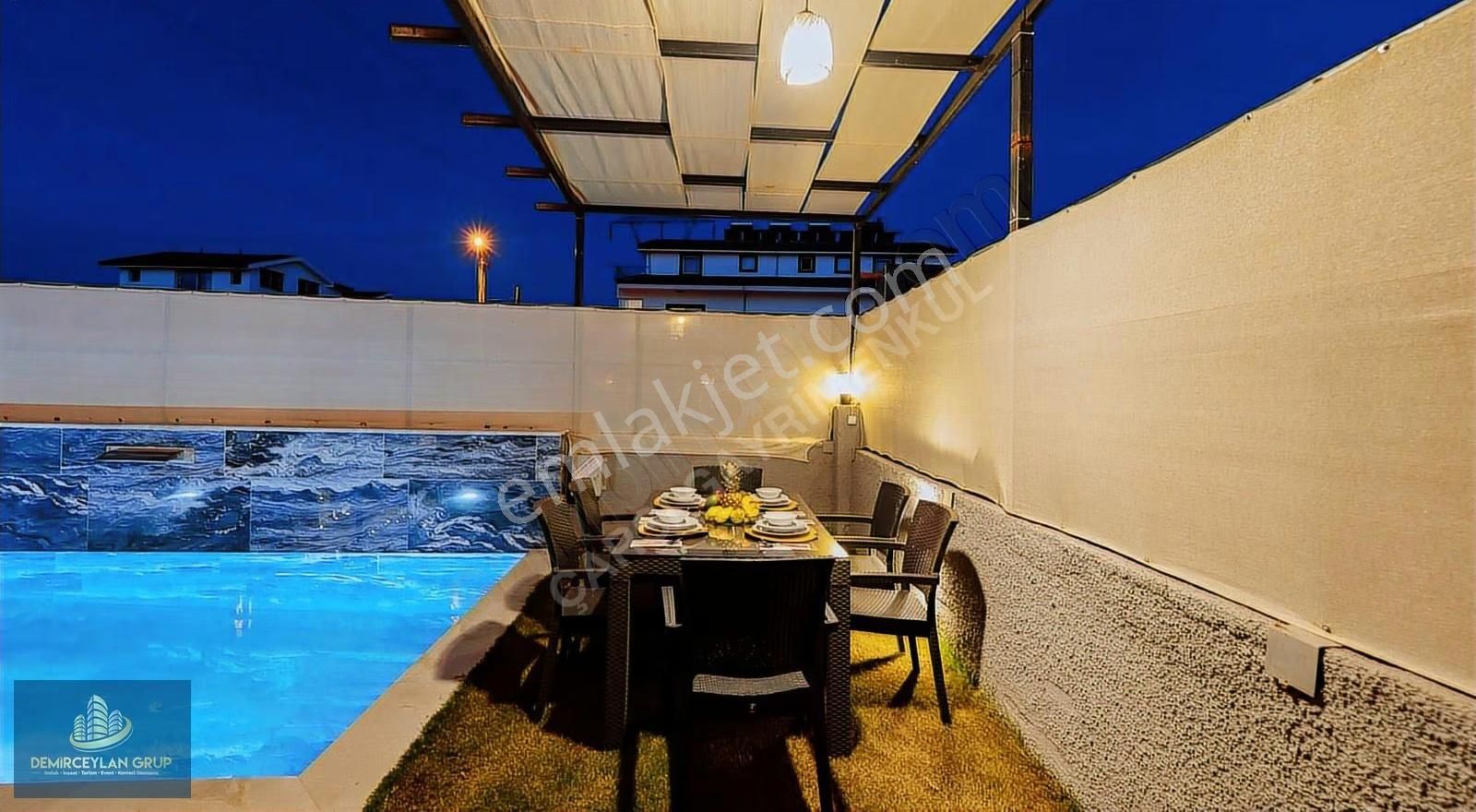 Fethiye Çalıca'da Eşyalı, Müstakil Havuzlu Villa - Görsel 19