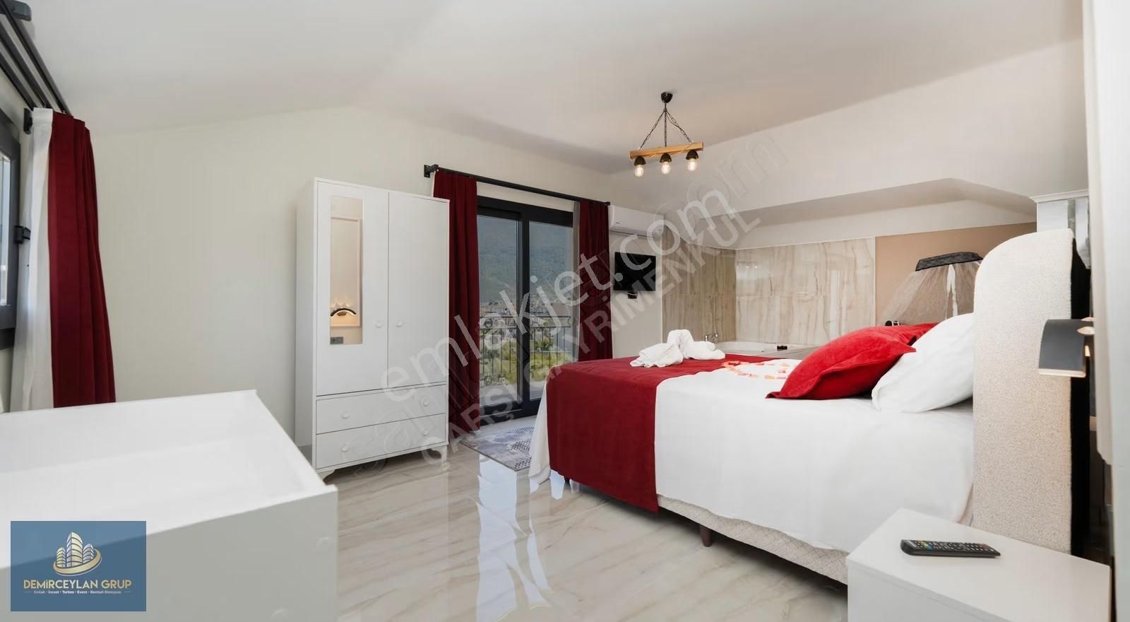 Fethiye Çalıca'da Eşyalı, Müstakil Havuzlu Villa - Görsel 11