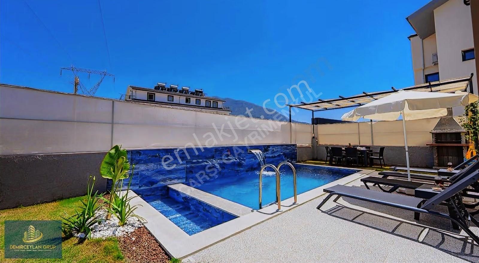 Fethiye Çalıca'da Eşyalı, Müstakil Havuzlu Villa - Görsel 23