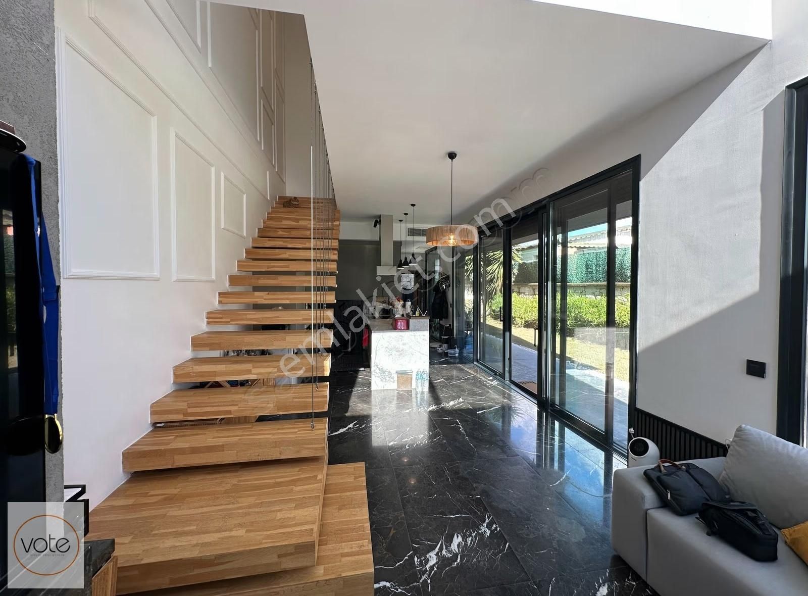 Alaçatıda Özel İskandinav Tasarımı Lüx Villa - Görsel 29