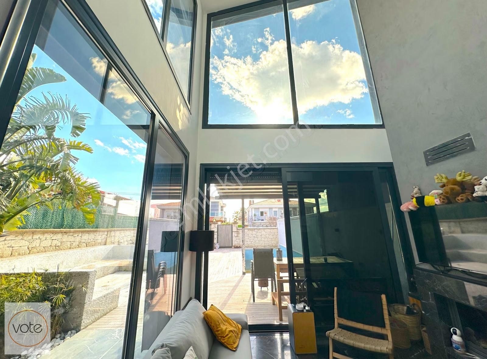 Alaçatıda Özel İskandinav Tasarımı Lüx Villa - Görsel 19