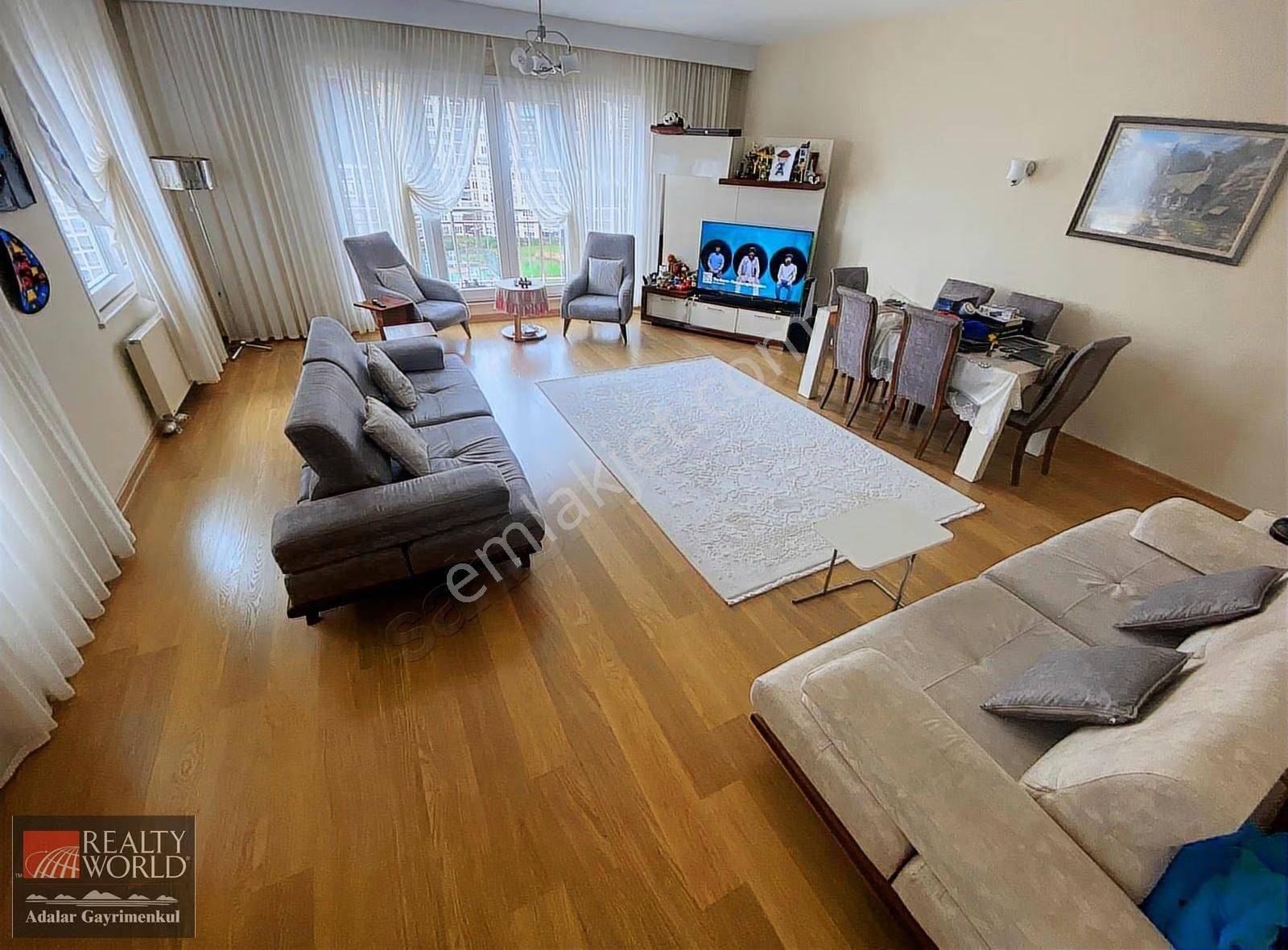 Nısh Adalar Sitesi' Nde Satılık Önü Açık Ferah 3+1a Tipi Daire - Görsel 7