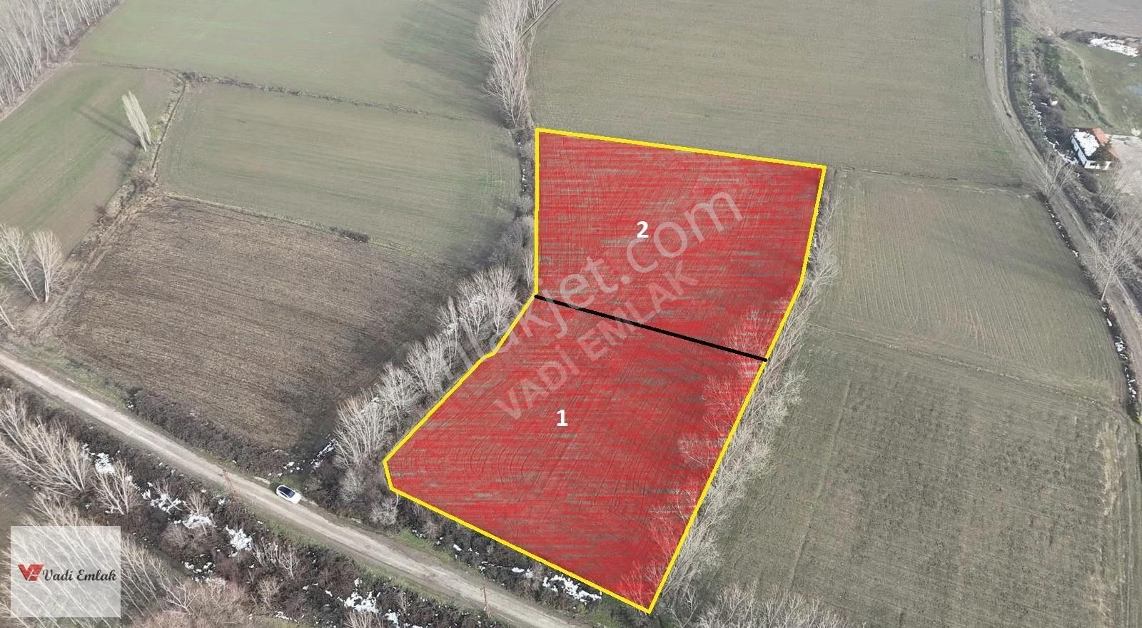 Turhal Osb Yakın Tek Tapulu 9461 M² Satılık Tarla | Vadi Emlak