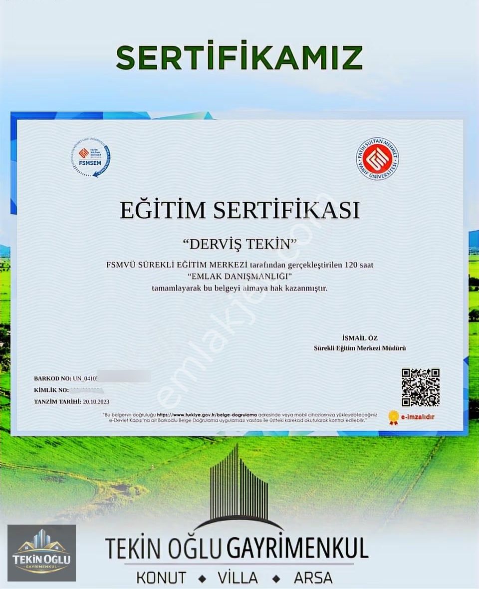 Tekin Oğlun'dan Yaylapınar'da 335 M² İmarlı Arsa Uygun Fiyatt - Görsel 11