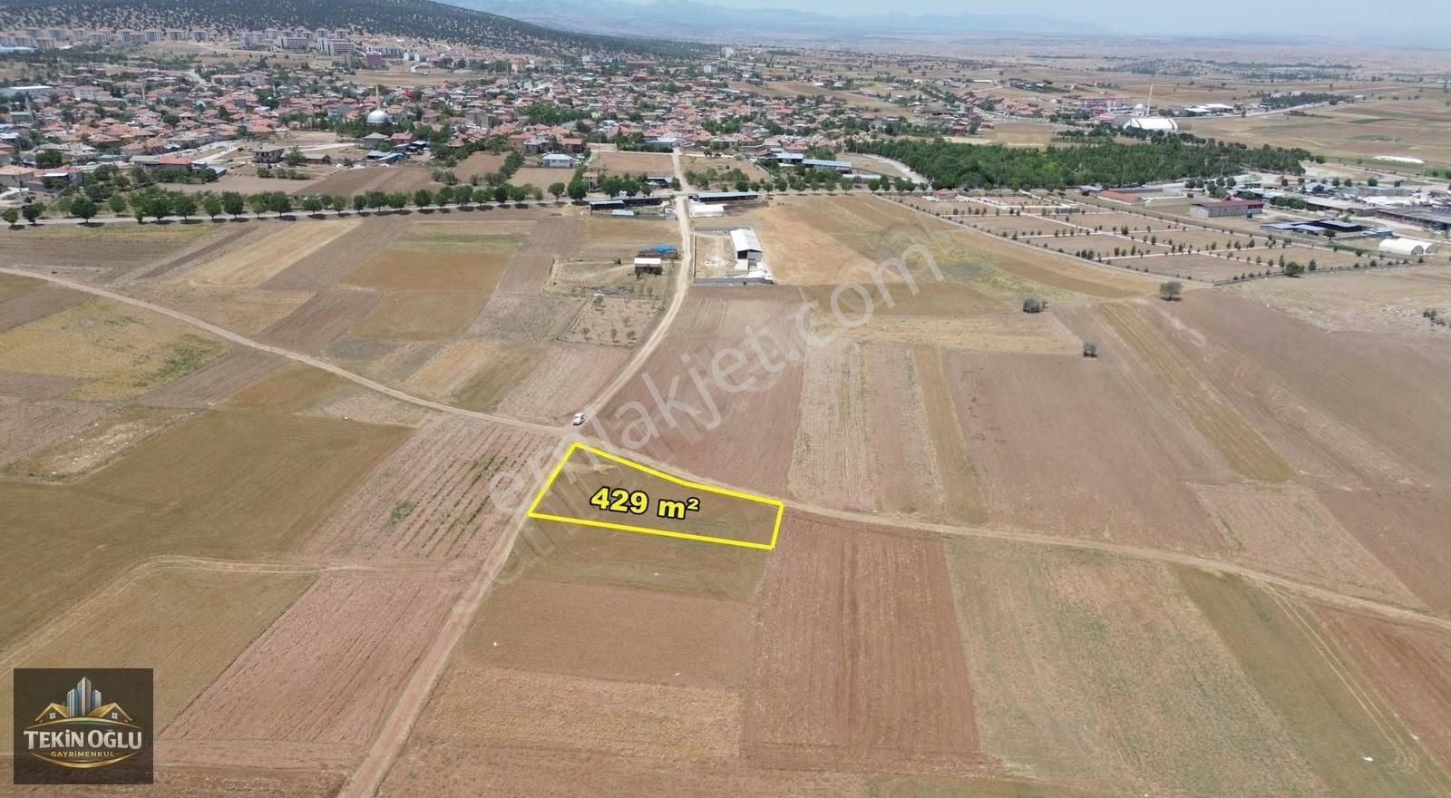 Akören Merkez'de Süper Fırsat Köşe Parsel 429 M² Tarla - Görsel 9