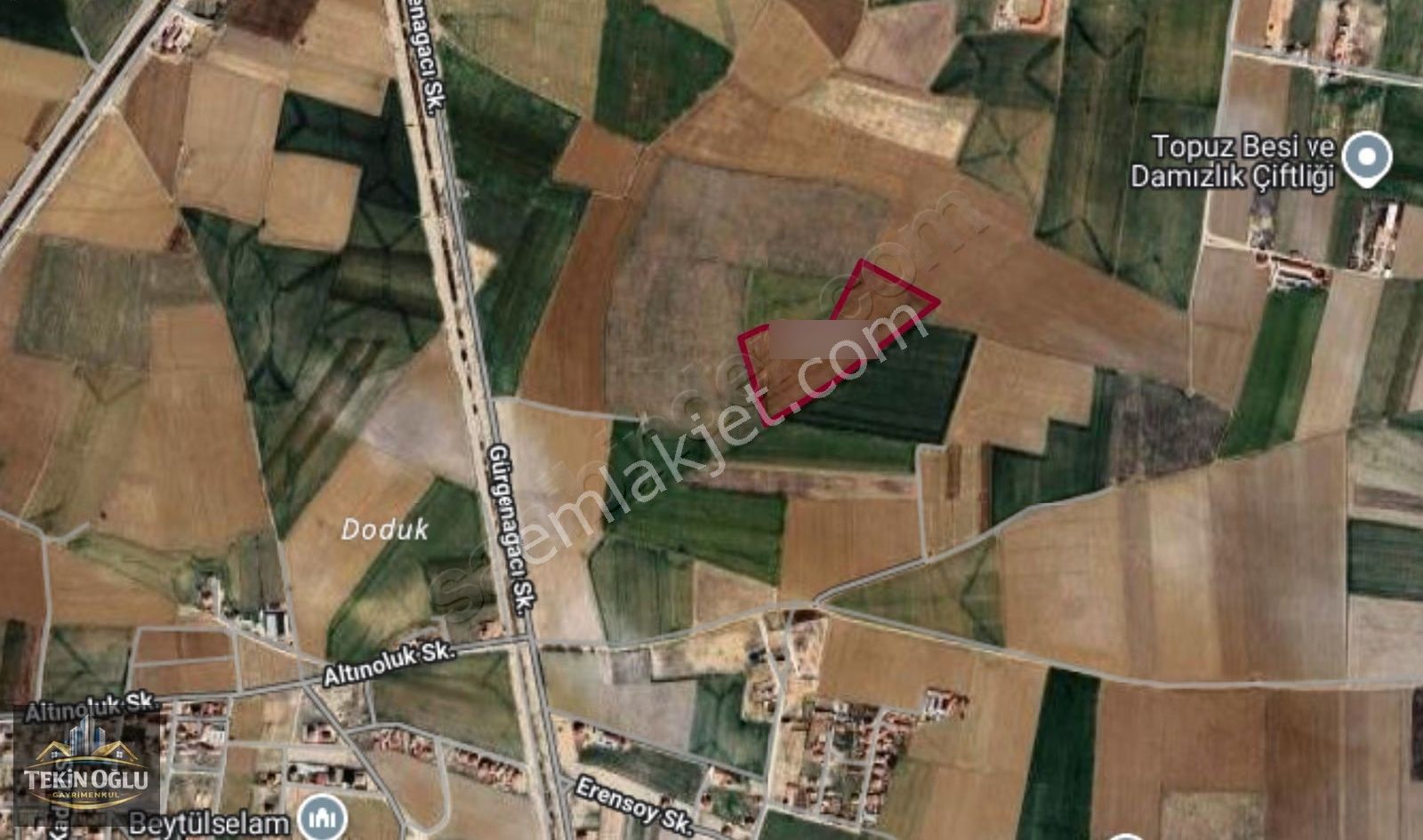 Saraçoğlu 13.333 M² İmar Dibi Mükemmel Tarla Dev Yatırım