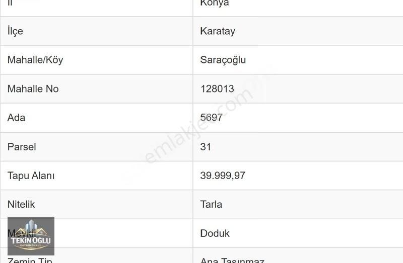 Saraçoğlu 13.333 M² İmar Dibi Mükemmel Tarla Dev Yatırım - Görsel 9