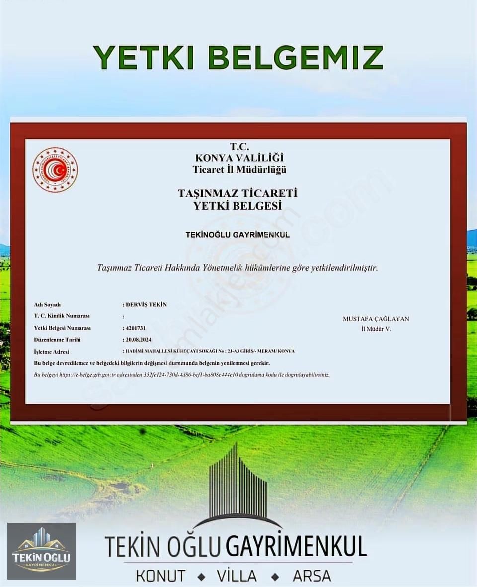 Meram Bahçeşehir 4+1 Lüx Satılık Daire (yaylapınar Cd Yakını) - Görsel 20