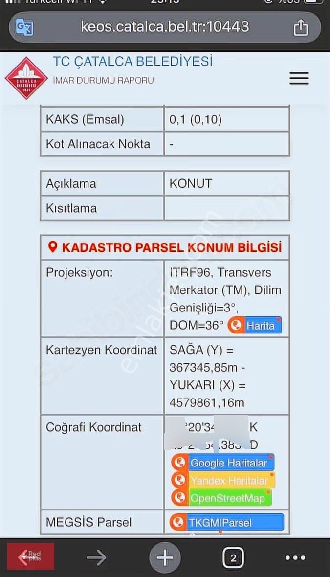 Konut İmarlı Hisseli Köy Arsası . 7 Numaralı Parsel. - Görsel 4