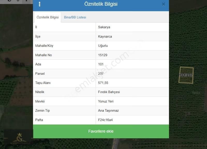 54 Sayar Gayrimenkulden Satılık 667 M2 Ve 572 M2 2 Adet Parsel - Görsel 2