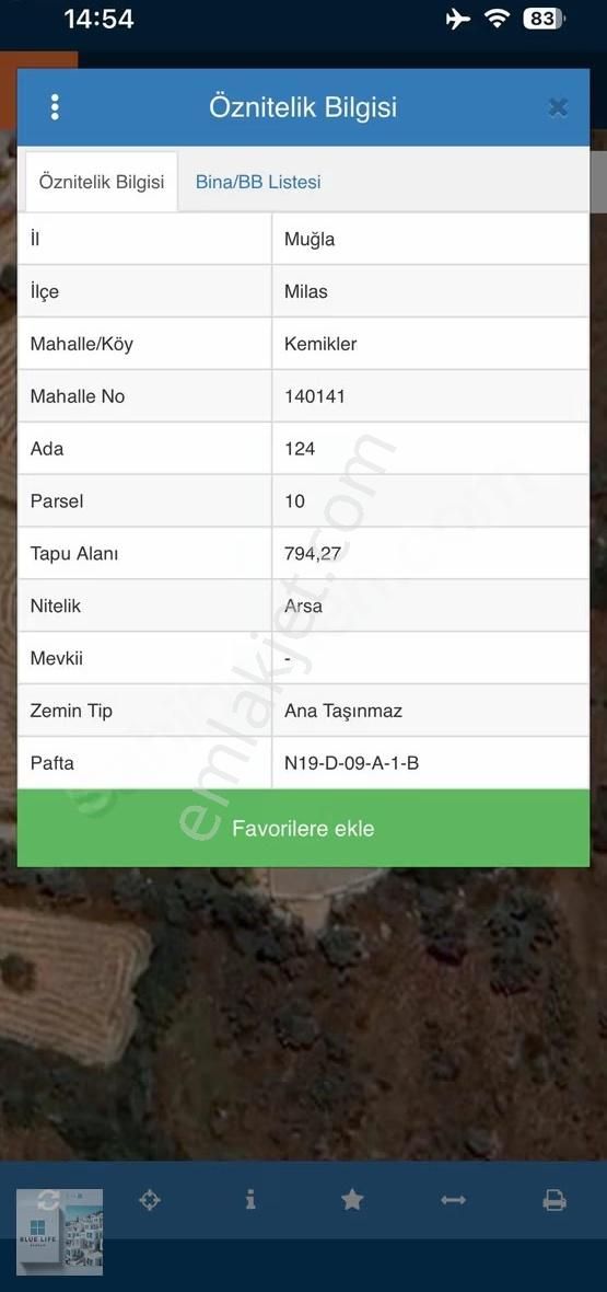 Muğla Milas Kemiklerde 20/40 İmarlı Satılık Arsa - Görsel 5