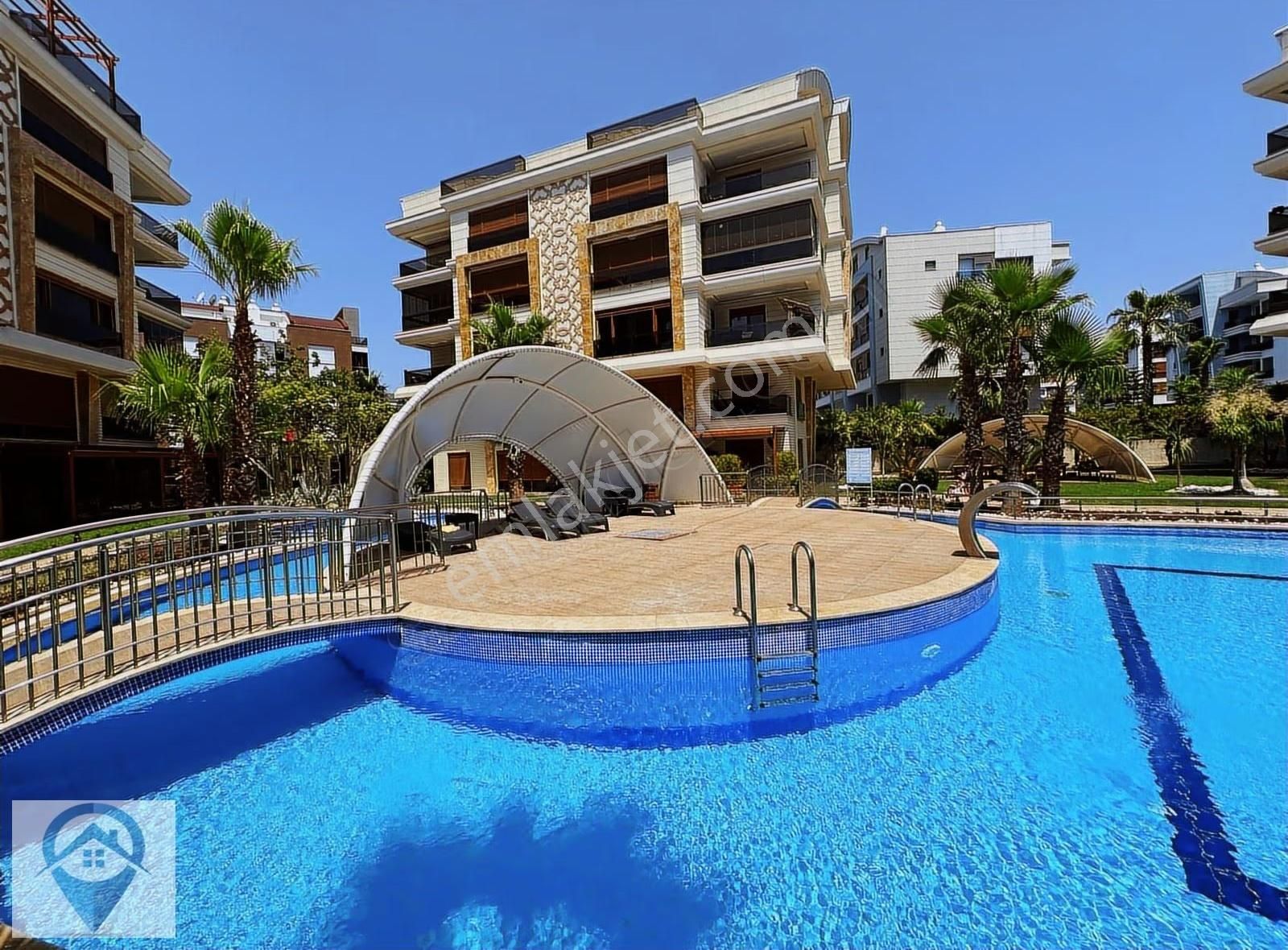 Konaklarda Havuzlu Güvenlikli Sitede 4+1 Kiralık Bahçe Dubleks - Görsel 9