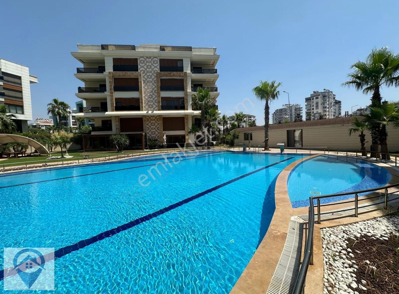 Konaklarda Havuzlu Güvenlikli Sitede 4+1 Kiralık Bahçe Dubleks - Görsel 5