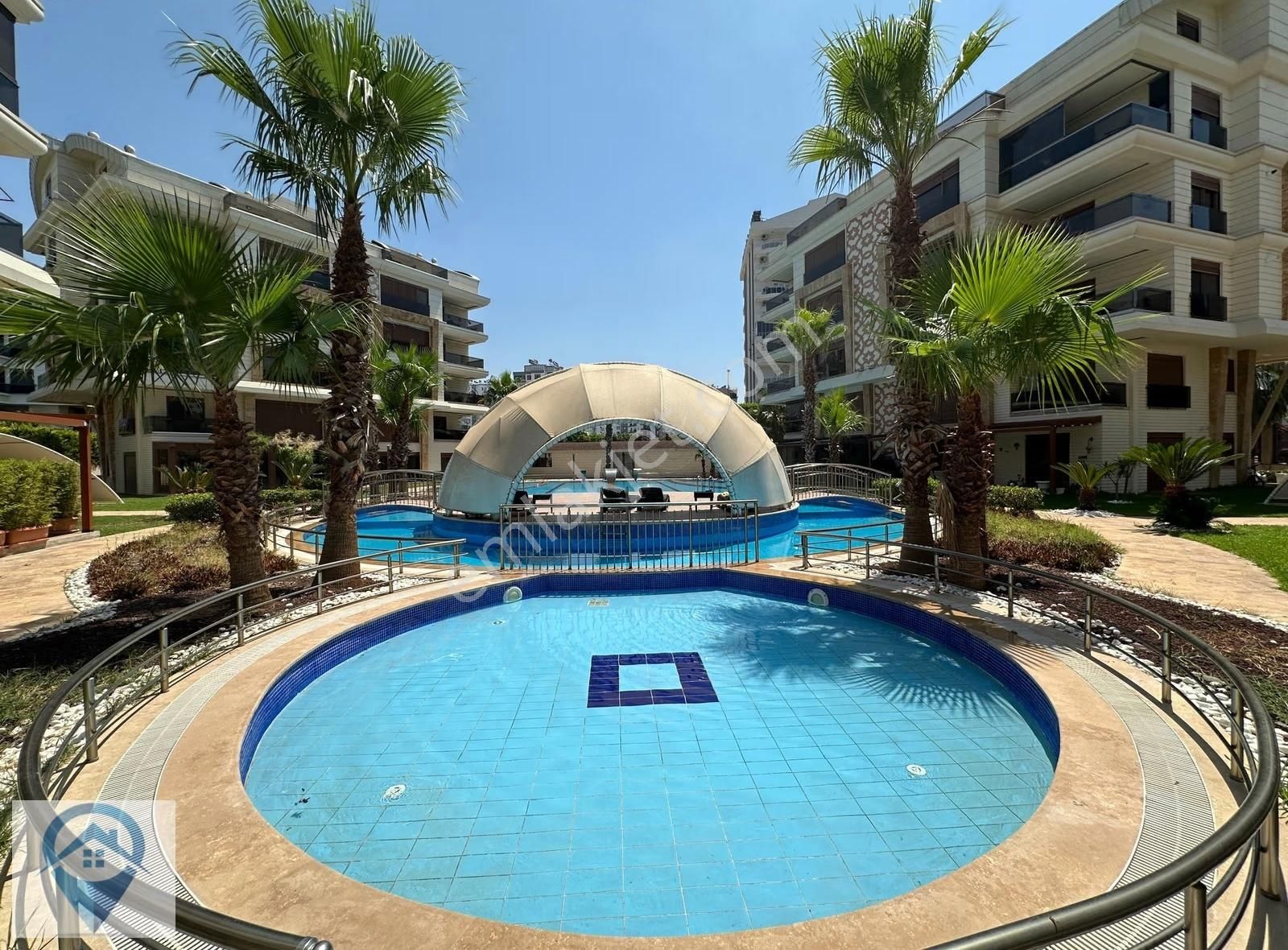 Konaklarda Havuzlu Güvenlikli Sitede 4+1 Kiralık Bahçe Dubleks - Görsel 21