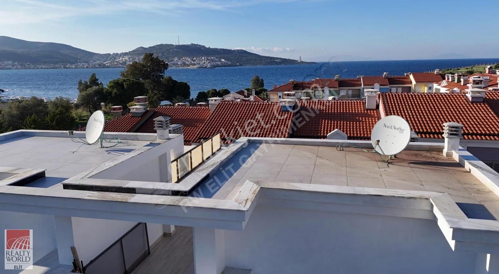 Yeni Foçada Denize 100 M Lüks 3+1 Dubleks Havuzlu Site Teraslı - Görsel 3