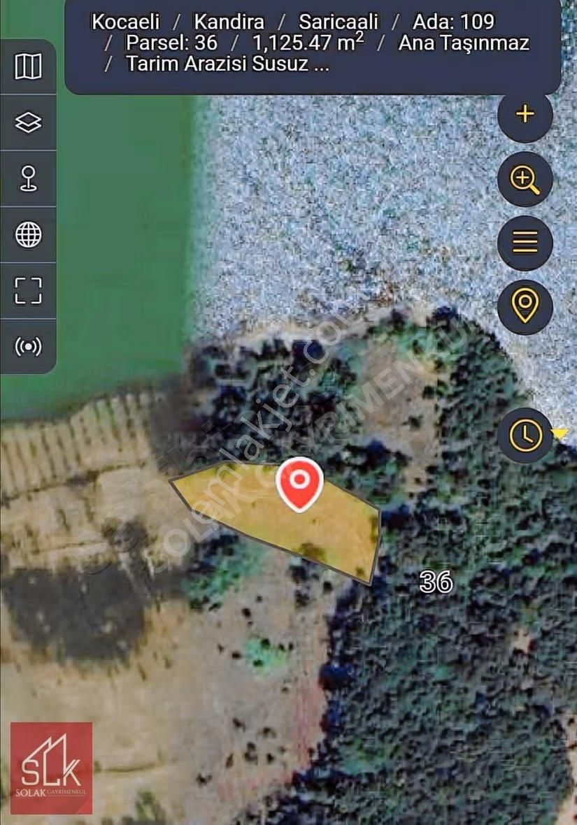 Samed Kaliç'ten Kandıra Sarıcaali'de Göle 100 Metre 1125m² Arsa - Görsel 2