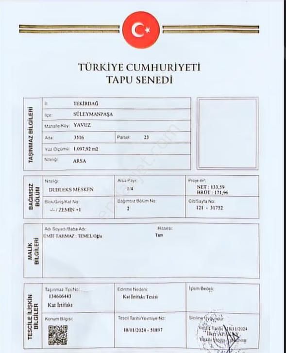 Komple Villa Sitesi Satılık Tapu Sahibi Perta Emlak Ümit Tahmaz - Görsel 2