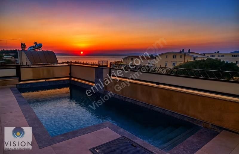 Didim Mavişehirde Deniz Manzaralı 3+1 Tam Müstakil Havuzlu Villa - Görsel 20