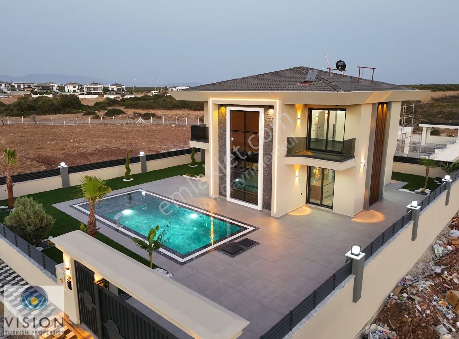 Didimde Denize Yakın Tam Müstakil 500 Metrekare Arsalı 4+1 Villa - Görsel 5