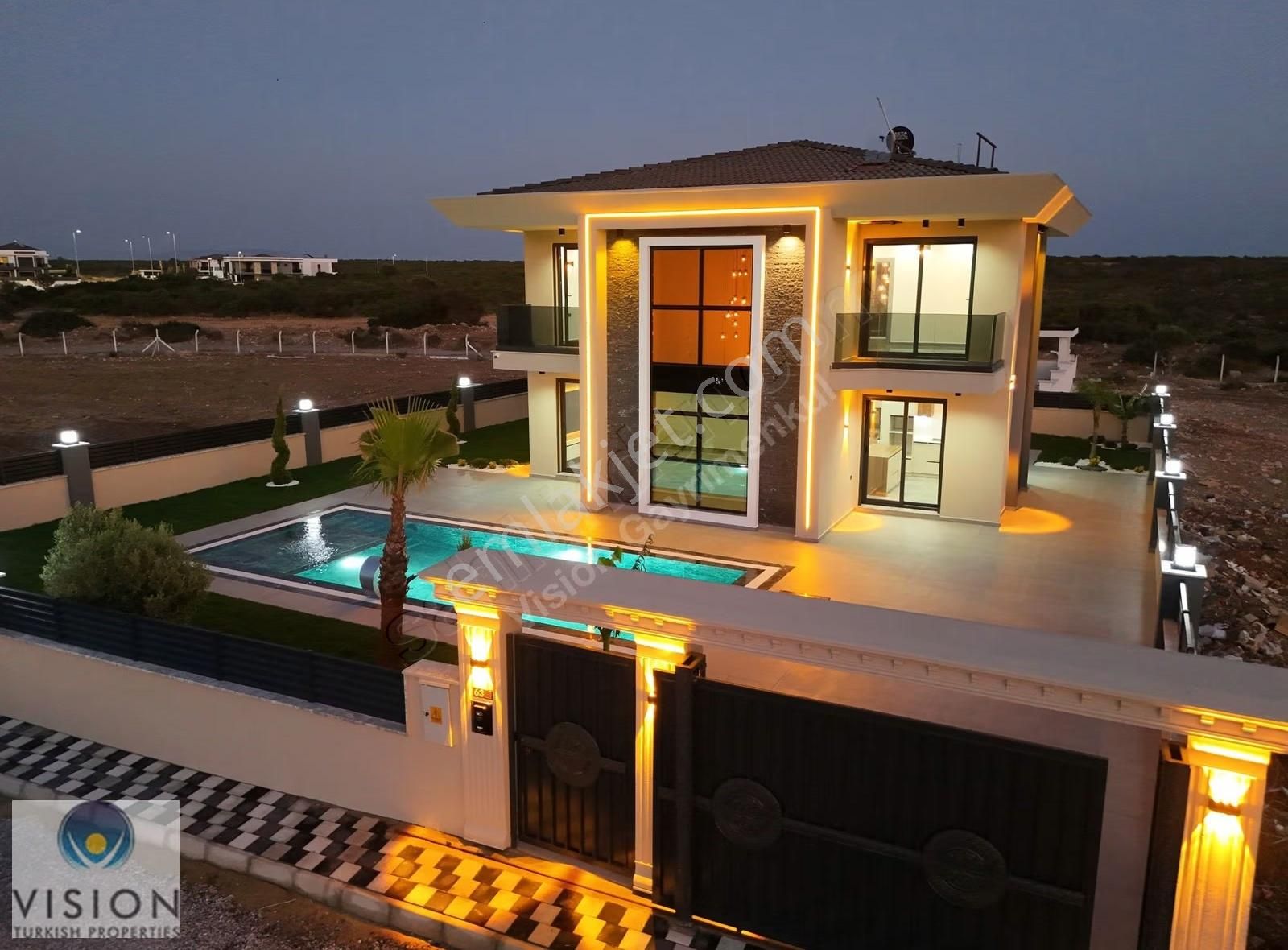 Didimde Denize Yakın Tam Müstakil 500 Metrekare Arsalı 4+1 Villa - Görsel 11