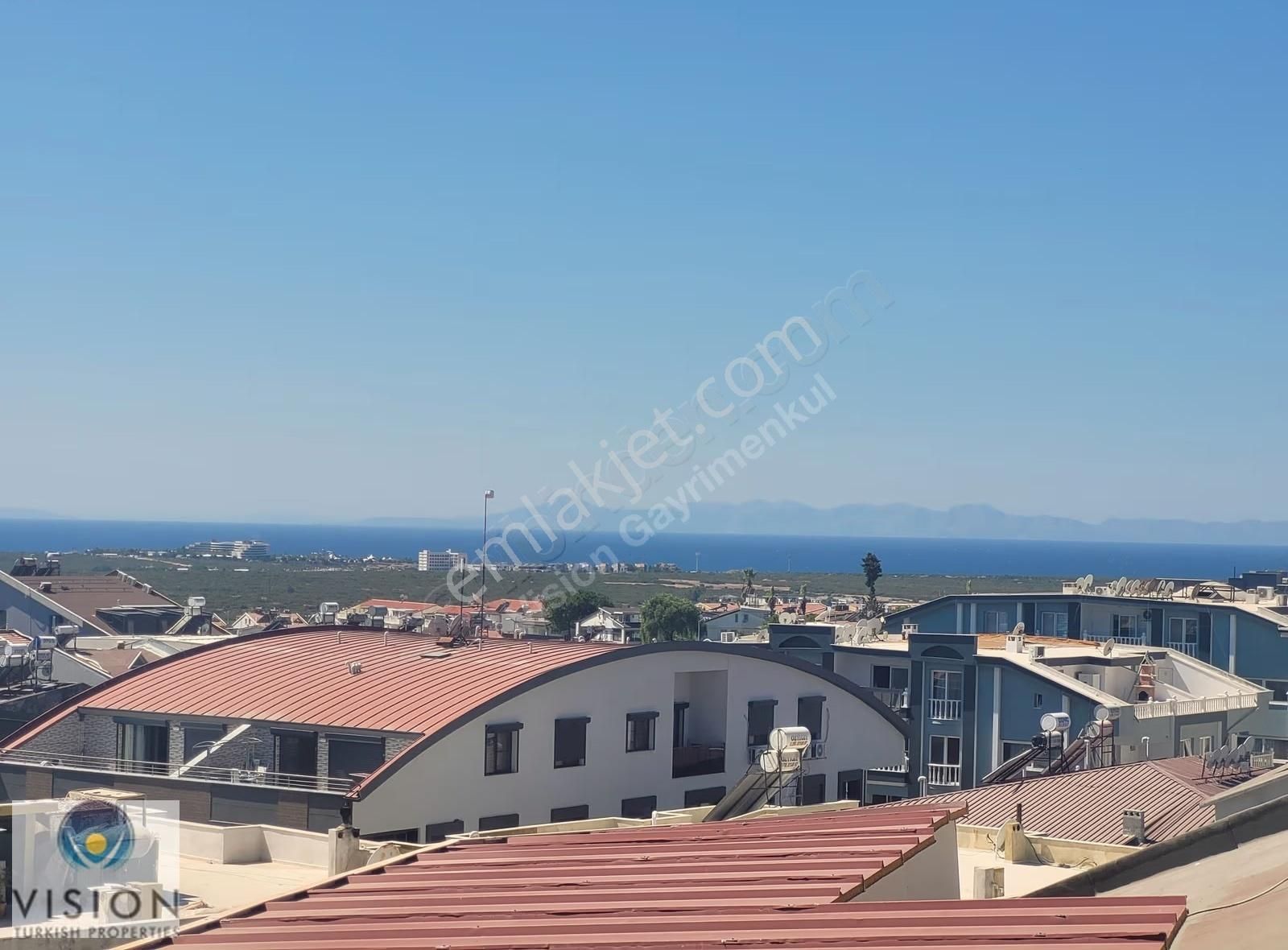 Didim Efelerde Havuzlu Deniz Manzaralı 3+1 Ayrı Mutfak Dubleks - Görsel 16