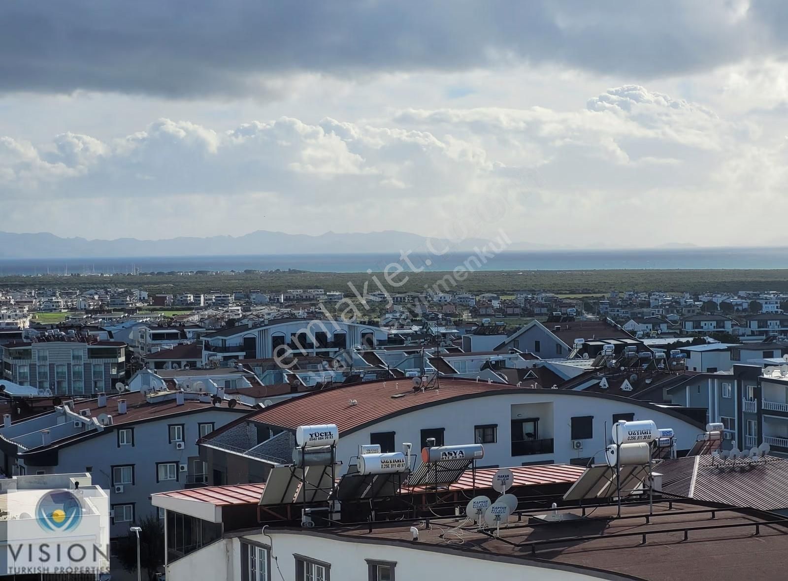 Didim Efelerde Havuzlu Deniz Manzaralı 3+1 Ayrı Mutfak Dubleks - Görsel 27