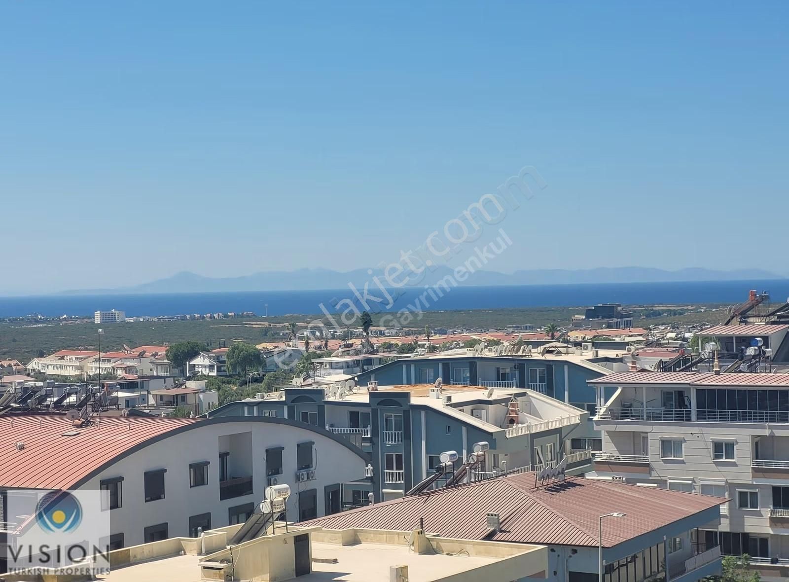 Didim Efelerde Havuzlu Deniz Manzaralı 3+1 Ayrı Mutfak Dubleks - Görsel 15