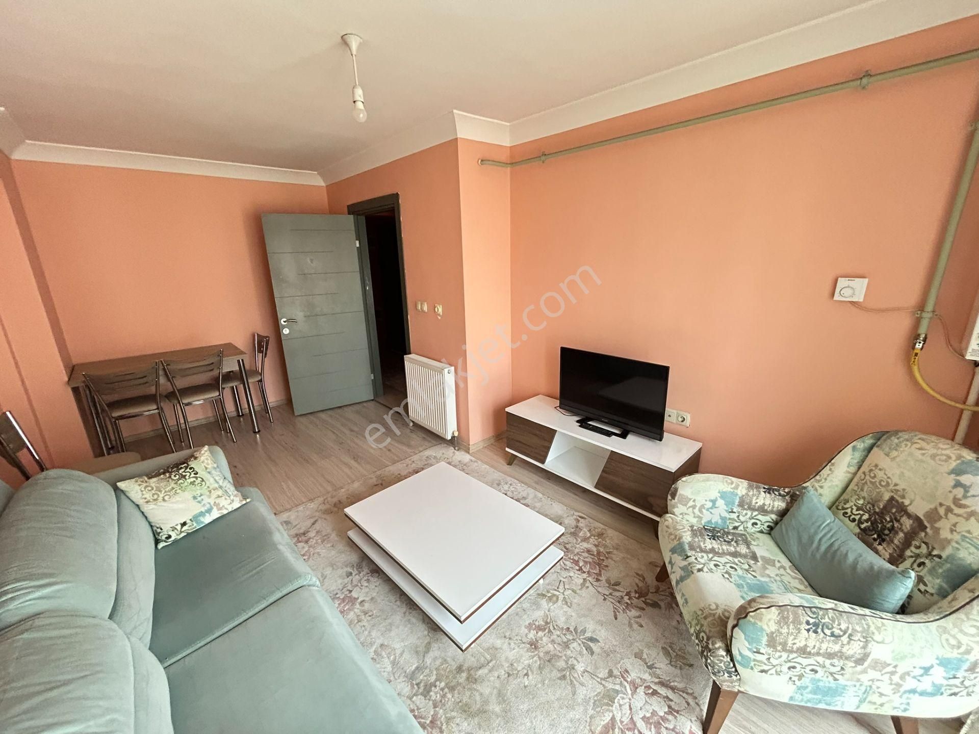 Cihan Emlaktan Ordu Caddesi Üzerinde Eşyalı Kiralık Asansörlü, Yeni 1+1 Daire - Görsel 5