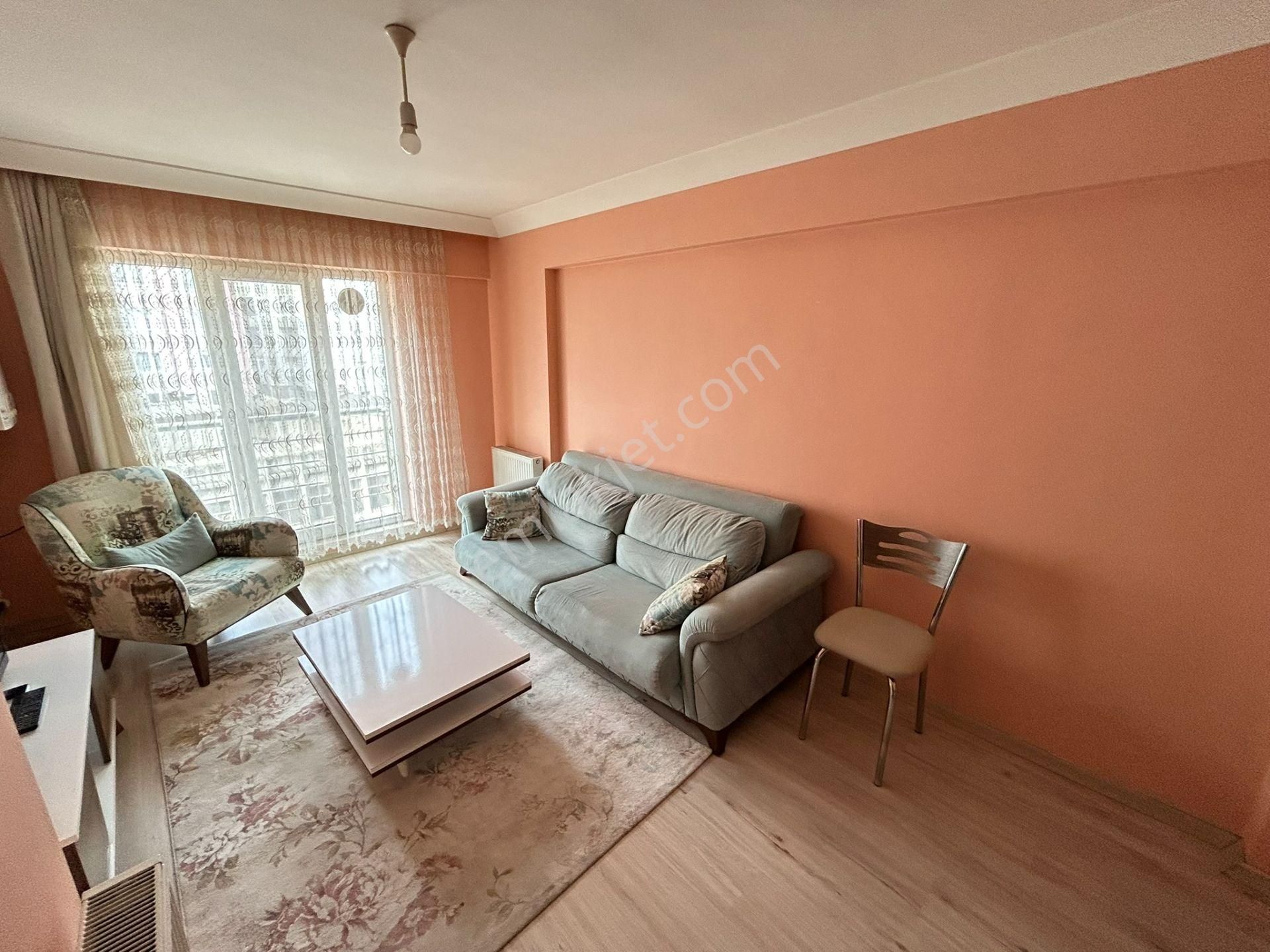 Cihan Emlaktan Ordu Caddesi Üzerinde Eşyalı Kiralık Asansörlü, Yeni 1+1 Daire - Görsel 4